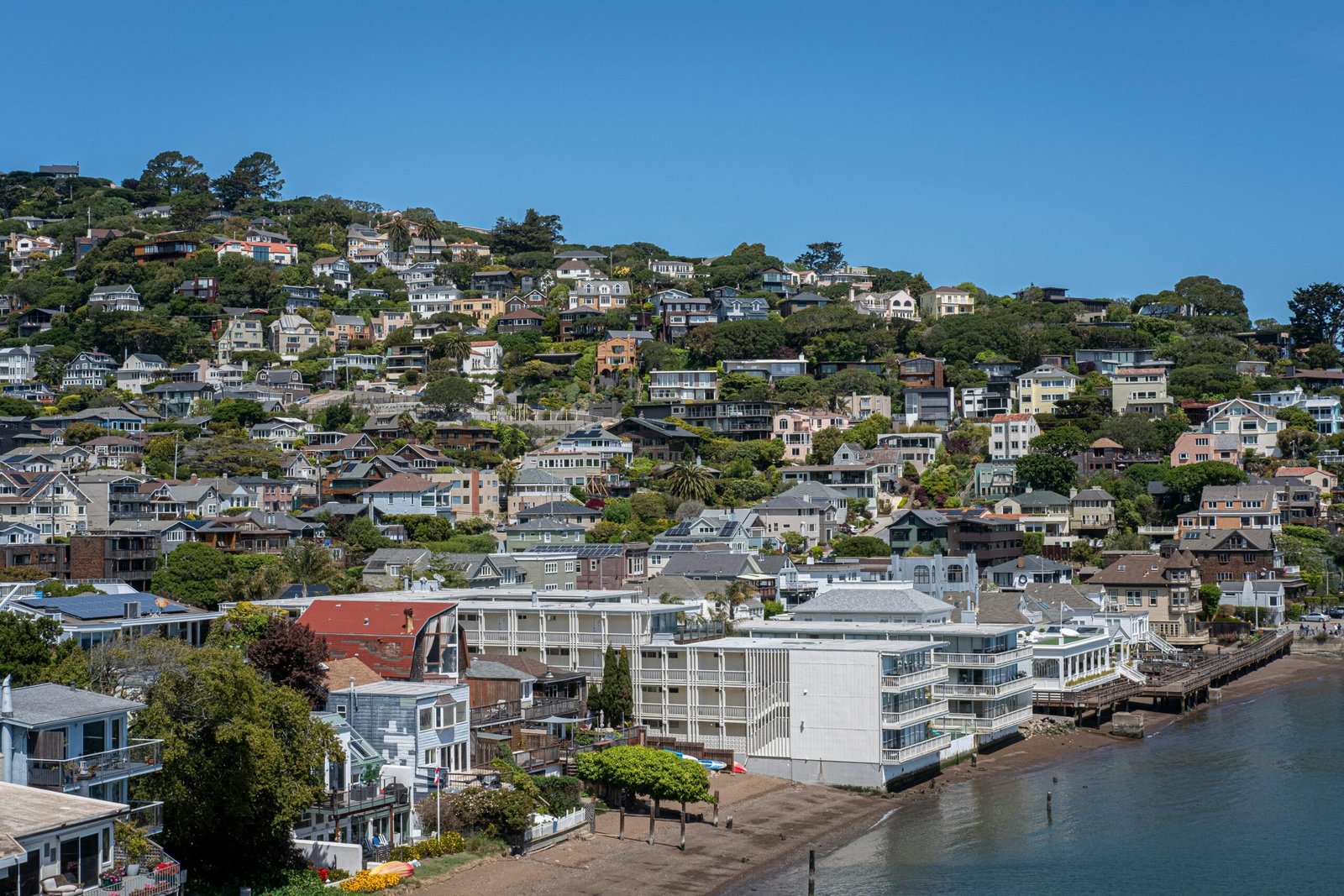 marin county hillside homes